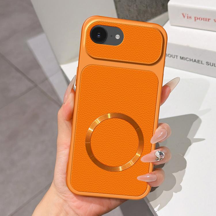 Custodia magnetica per telefono con effetto pelle di agnello, For iPhone 17e / 16e, For iPhone 17 Pro Max, For iPhone 17 Pro, For iPhone 17