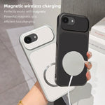Custodia magnetica per telefono con effetto pelle di agnello, For iPhone 17e / 16e, For iPhone 17 Pro Max, For iPhone 17 Pro, For iPhone 17