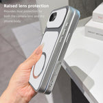 Custodia magnetica per telefono con effetto pelle di agnello, For iPhone 17e / 16e, For iPhone 17 Pro Max, For iPhone 17 Pro, For iPhone 17