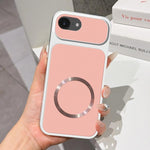 Custodia magnetica per telefono con effetto pelle di agnello, For iPhone 17e / 16e, For iPhone 17 Pro Max, For iPhone 17 Pro, For iPhone 17