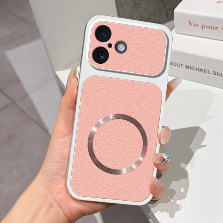 Custodia magnetica per telefono con effetto pelle di agnello, For iPhone 17e / 16e, For iPhone 17 Pro Max, For iPhone 17 Pro, For iPhone 17