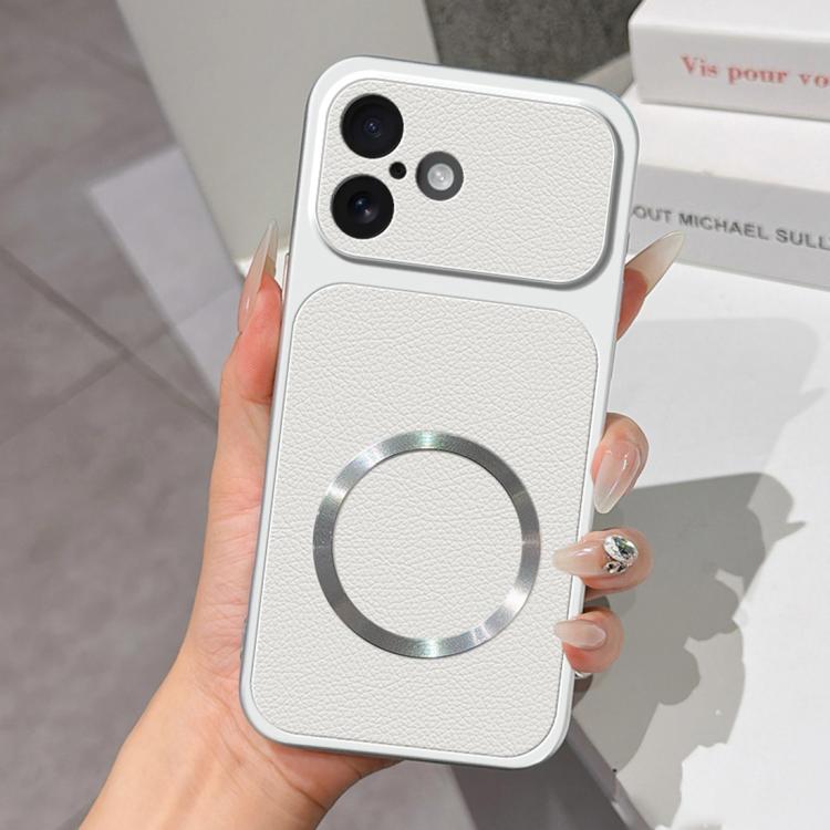 Custodia magnetica per telefono con effetto pelle di agnello, For iPhone Air, For iPhone 16 Pro Max, For iPhone 16 Pro, For iPhone 16 Plus