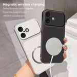 Custodia magnetica per telefono con effetto pelle di agnello, For iPhone 16, For iPhone 15 Pro Max, For iPhone 15 Pro, For iPhone 15 Plus