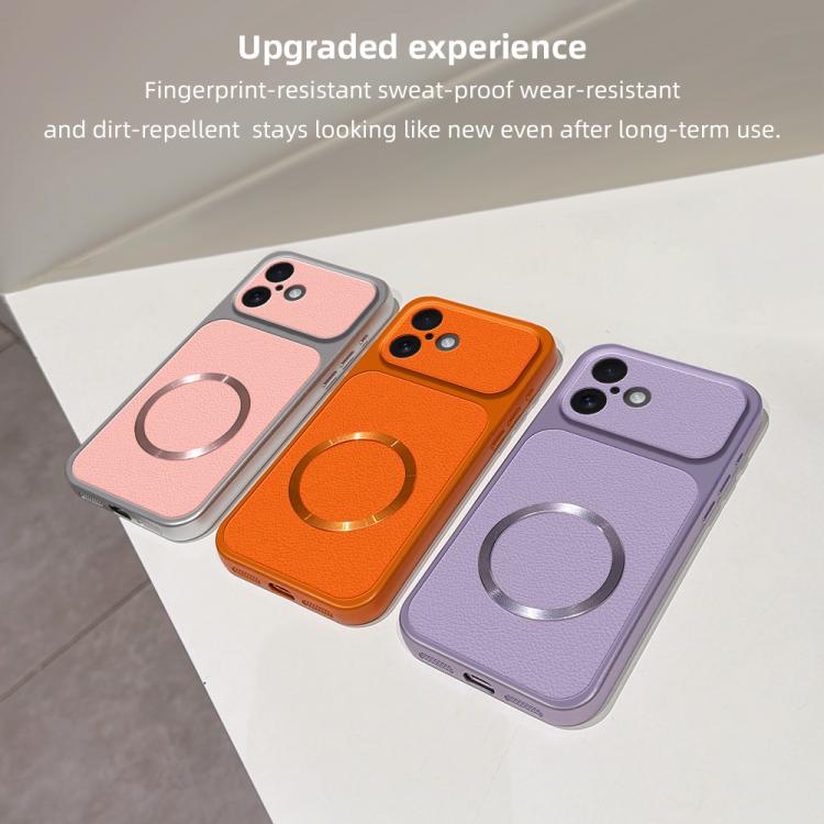 Custodia magnetica per telefono con effetto pelle di agnello, For iPhone 16, For iPhone 15 Pro Max, For iPhone 15 Pro, For iPhone 15 Plus