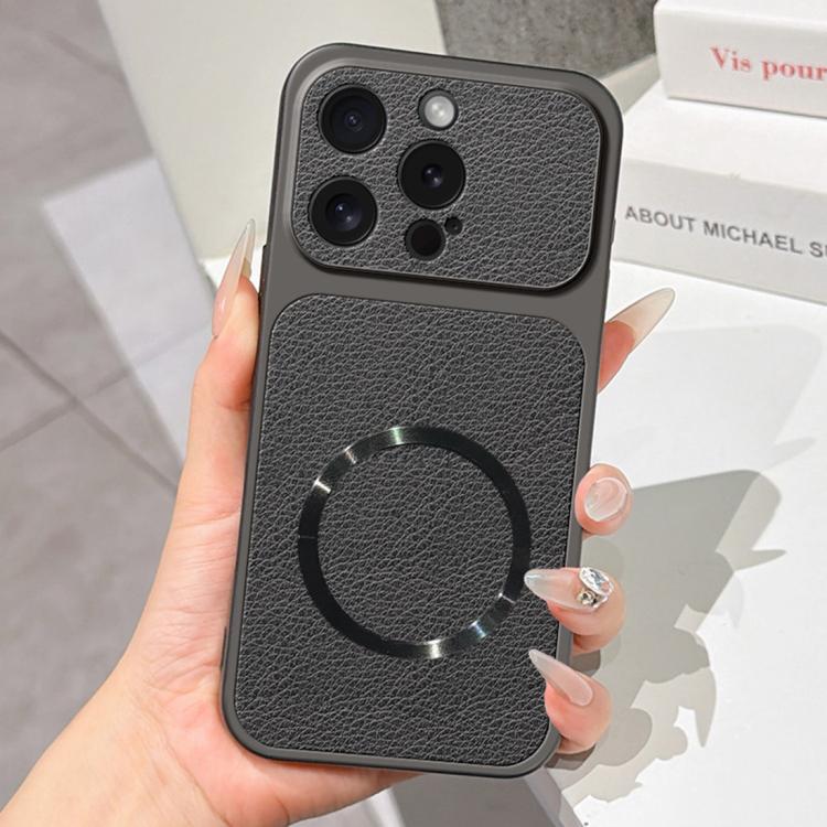 Custodia magnetica per telefono con effetto pelle di agnello, For iPhone 16, For iPhone 15 Pro Max, For iPhone 15 Pro, For iPhone 15 Plus