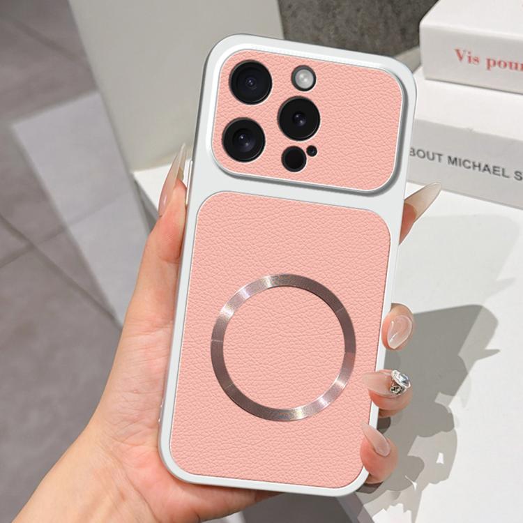 Custodia magnetica per telefono con effetto pelle di agnello, For iPhone 16, For iPhone 15 Pro Max, For iPhone 15 Pro, For iPhone 15 Plus