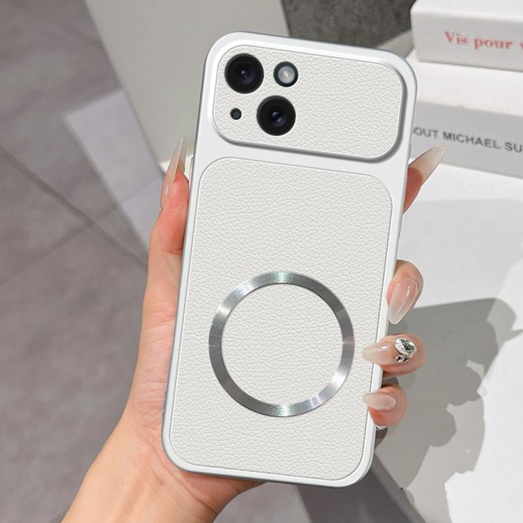 Custodia magnetica per telefono con effetto pelle di agnello, For iPhone 16, For iPhone 15 Pro Max, For iPhone 15 Pro, For iPhone 15 Plus
