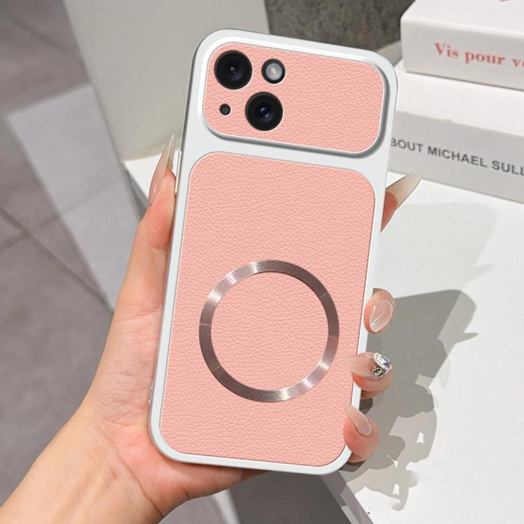 Custodia magnetica per telefono con effetto pelle di agnello, For iPhone 16, For iPhone 15 Pro Max, For iPhone 15 Pro, For iPhone 15 Plus