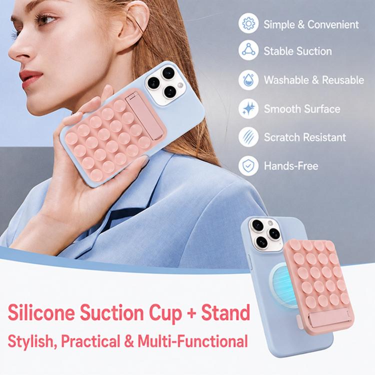 Supporto magnetico multifunzionale in silicone per telefono