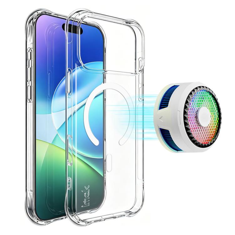 Custodia per telefono Imak in TPU antiurto con airbag magnetico., For iPhone 18 Pro, For iPhone 18 Pro Max