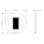 CAS-006 Supporto magnetico pieghevole ad anello per telefono, CAS-006