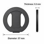 CAS-007 Supporto magnetico pieghevole con doppio anello per telefono, CAS-007