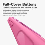 Cornice in silicone liquido, pannello posteriore ibrido a onde, custodia magnetica per telefono, For iPhone 18 Pro, For iPhone 18 Pro Max, For iPhone 17 Pro Max