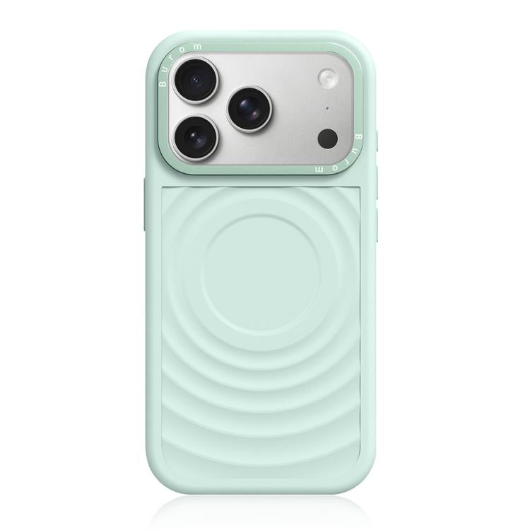 Cornice in silicone liquido, pannello posteriore ibrido a onde, custodia magnetica per telefono, For iPhone 18 Pro, For iPhone 18 Pro Max, For iPhone 17 Pro Max