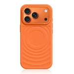 Cornice in silicone liquido, pannello posteriore ibrido a onde, custodia magnetica per telefono, For iPhone 18 Pro, For iPhone 18 Pro Max, For iPhone 17 Pro Max