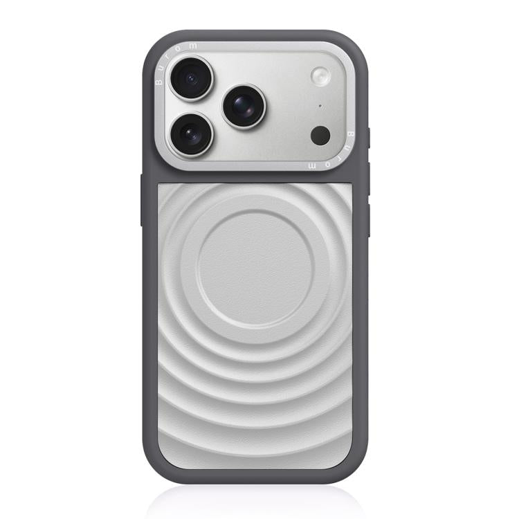 Cornice in silicone liquido, pannello posteriore ibrido a onde, custodia magnetica per telefono, For iPhone 18 Pro, For iPhone 18 Pro Max, For iPhone 17 Pro Max