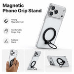 CAS-063 Supporto magnetico pieghevole ad anello per telefono, CPS-063