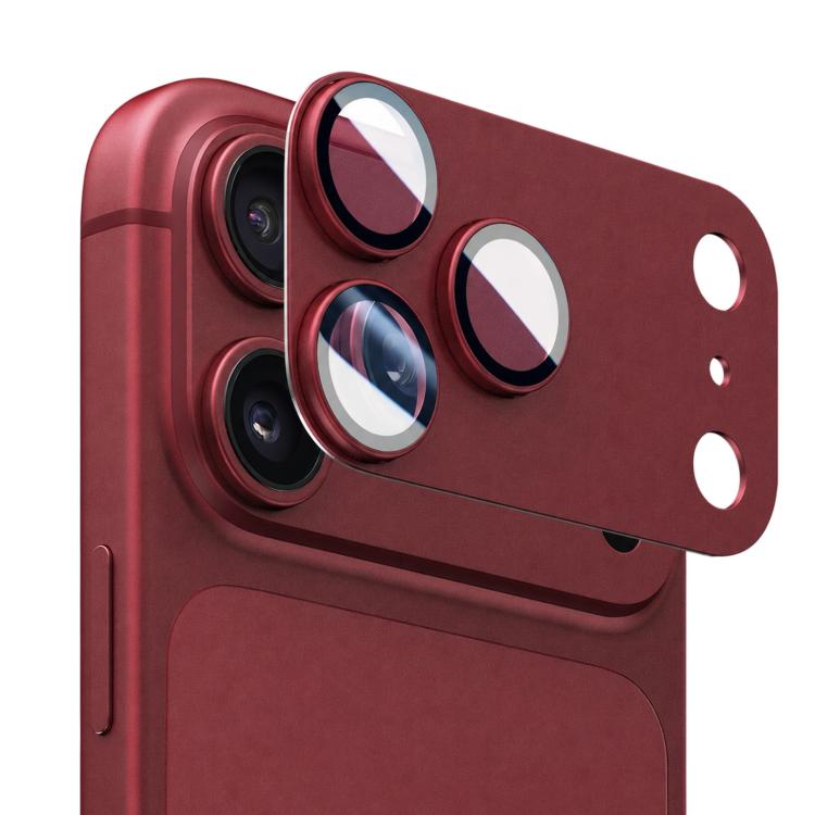 Protezione per obiettivo fotografico Armor Full-Coverage in metallo satinato, For iPhone 18, For iPhone 18 Pro, For iPhone 18 Pro Max