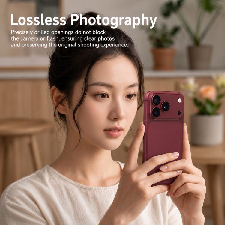 Protezione per obiettivo fotografico Armor Full-Coverage in metallo satinato, For iPhone 18, For iPhone 18 Pro, For iPhone 18 Pro Max