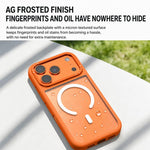 Custodia ibrida magnetica con cornice in silicone liquido, pannello posteriore trasparente e pannello posteriore trasparente., For iPhone 17 Pro Max, For iPhone 17 Pro
