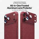 Confezione da 25 pezzi di protezioni per obiettivo fotografico in metallo satinato a copertura totale Armor, For iPhone 18, For iPhone 18 Pro, For iPhone 18 Pro Max