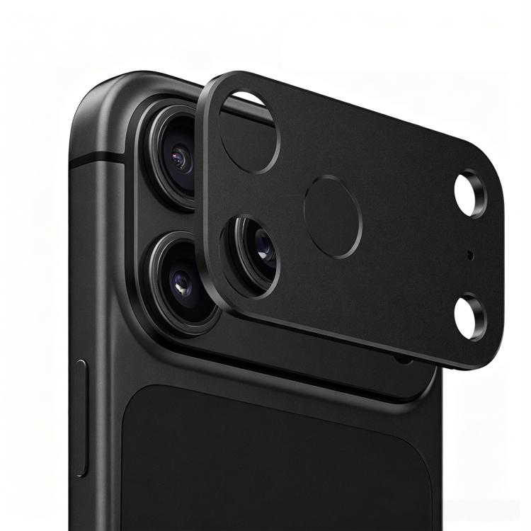 Protezione per obiettivo fotografico in metallo, piatta e cava, For iPhone 18, For iPhone 18 Pro, For iPhone 18 Pro Max