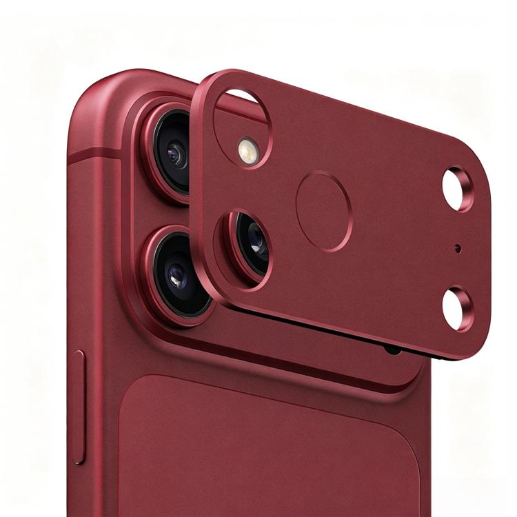 Protezione per obiettivo fotografico in metallo, piatta e cava, For iPhone 18, For iPhone 18 Pro, For iPhone 18 Pro Max