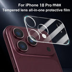 Pellicola fotografica trasparente integrata in vetro temperato, For iPhone 18, For iPhone 18 Pro, For iPhone 18 Pro Max