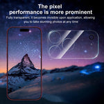 25 pezzi/confezione Pellicola per fotocamera in vetro temperato trasparente integrato, For iPhone 18, For iPhone 18 Pro, For iPhone 18 Pro Max