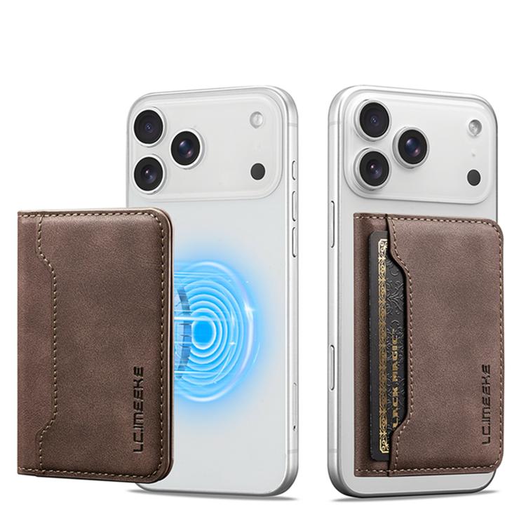 LC.IMEEKE L7 Portafoglio magnetico staccabile per carte RFID