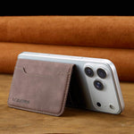 LC.IMEEKE L7 Portafoglio magnetico staccabile per carte RFID