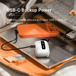 Kit batteria magnetica BOBOVR BM60-1 da 6500 mAh con base di ricarica per fascia per la testa M3 Pro+ / M3, BM60-1