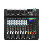 XTUGA CT80 Mixer audio professionale a 8 canali per DJ, CT80