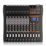 Mixer analogico 8 canali XTUGA GP80 con Bluetooth