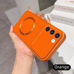 Custodia magnetica per telefono con effetto pelle di agnello, For Galaxy S23+ 5G, For Galaxy S23 5G