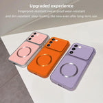 Custodia magnetica per telefono con effetto pelle di agnello, For Galaxy S23+ 5G, For Galaxy S23 5G