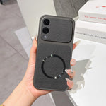 Custodia magnetica per telefono con effetto pelle di agnello, For Galaxy S26 5G, For Galaxy S25 FE 5G, For Galaxy S25 Edge 5G, For Galaxy S25 5G