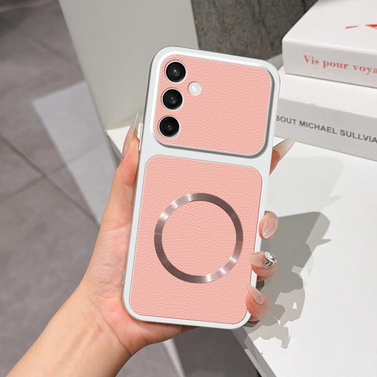Custodia magnetica per telefono con effetto pelle di agnello, For Galaxy S26 5G, For Galaxy S25 FE 5G, For Galaxy S25 Edge 5G, For Galaxy S25 5G