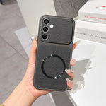 Custodia magnetica per telefono con effetto pelle di agnello, For Galaxy S26 5G, For Galaxy S25 FE 5G, For Galaxy S25 Edge 5G, For Galaxy S25 5G