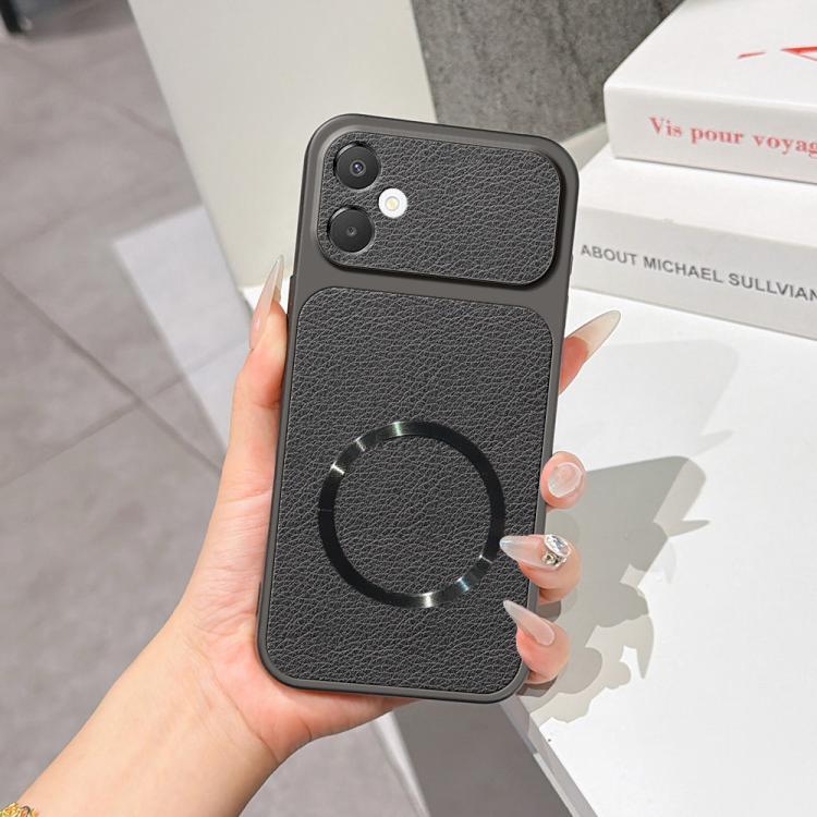 Custodia magnetica per telefono con effetto pelle di agnello, For Galaxy A27 5G, For Galaxy A06 5G, For Galaxy A56 5G, For Galaxy A26 5G