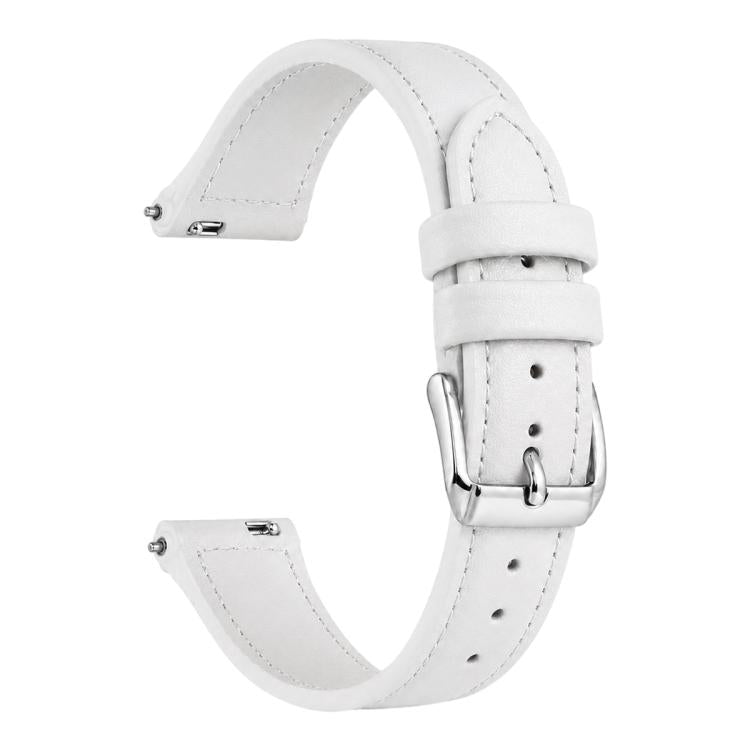 Cinturino per orologio xDfind in ecopelle vegana, sottile, con anse dritte universali e chiusura a strappo., 22mm, 20mm, 18mm
