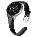 Cinturino per orologio xDfind in ecopelle vegana, sottile, con anse dritte universali e chiusura a strappo., 22mm, 20mm, 18mm