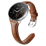 Cinturino per orologio xDfind in ecopelle vegana, sottile, con anse dritte universali e chiusura a strappo., 22mm, 20mm, 18mm