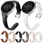 Cinturino per orologio xDfind in ecopelle vegana, sottile, con anse dritte universali e chiusura a strappo., 22mm, 20mm, 18mm