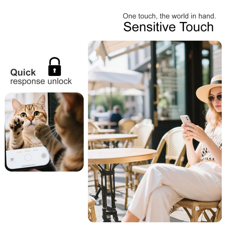 Pellicola in vetro temperato a schermo intero imak 9H con durezza superficiale Pro+ Series, For iPhone 18 / 18 Pro, For iPhone 18 Pro Max