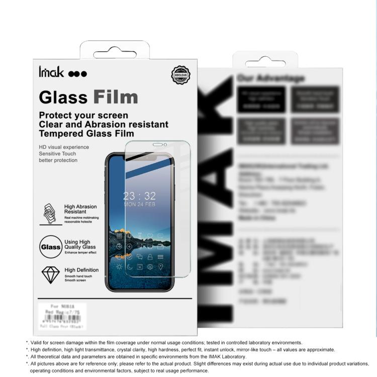 Pellicola in vetro temperato iMak serie H, For iPhone 18 / 18 Pro, For iPhone 18 Pro Max