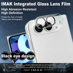 Imak Black Eye Design - Lente in vetro ad alta definizione integrata - Pellicola, For iPhone Fold, For iPhone 18 Pro, For iPhone 18 Pro Max