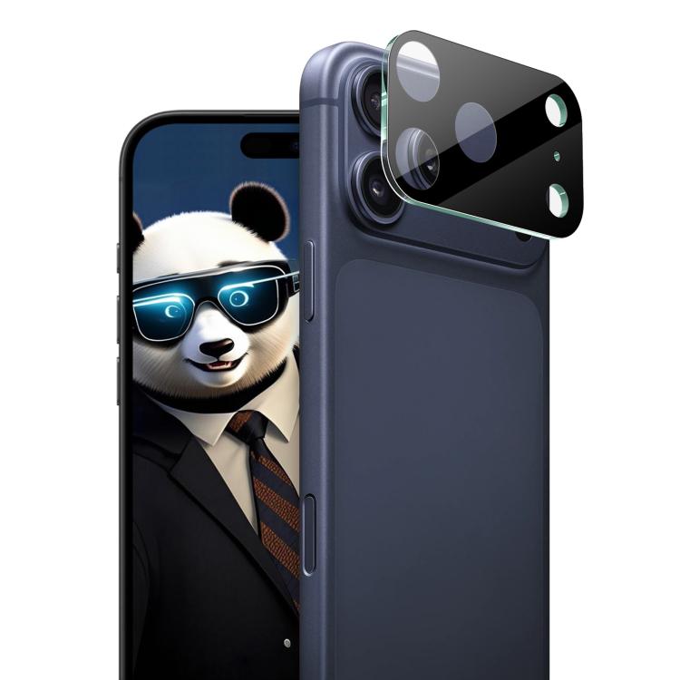 IMAK Pellicola per obiettivo in vetro integrato ad alta definizione, versione nera, For iPhone 18 Pro, For iPhone 18 Pro Max
