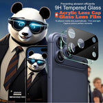 IMAK Pellicola per obiettivo in vetro integrato ad alta definizione, versione nera, For iPhone 18 Pro, For iPhone 18 Pro Max