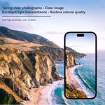 IMAK Pellicola per obiettivo in vetro integrato ad alta definizione, versione nera, For iPhone 18 Pro, For iPhone 18 Pro Max